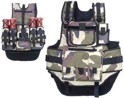 TACTICAL VEST CAMO  *Envio Grátis continente e ilhas.